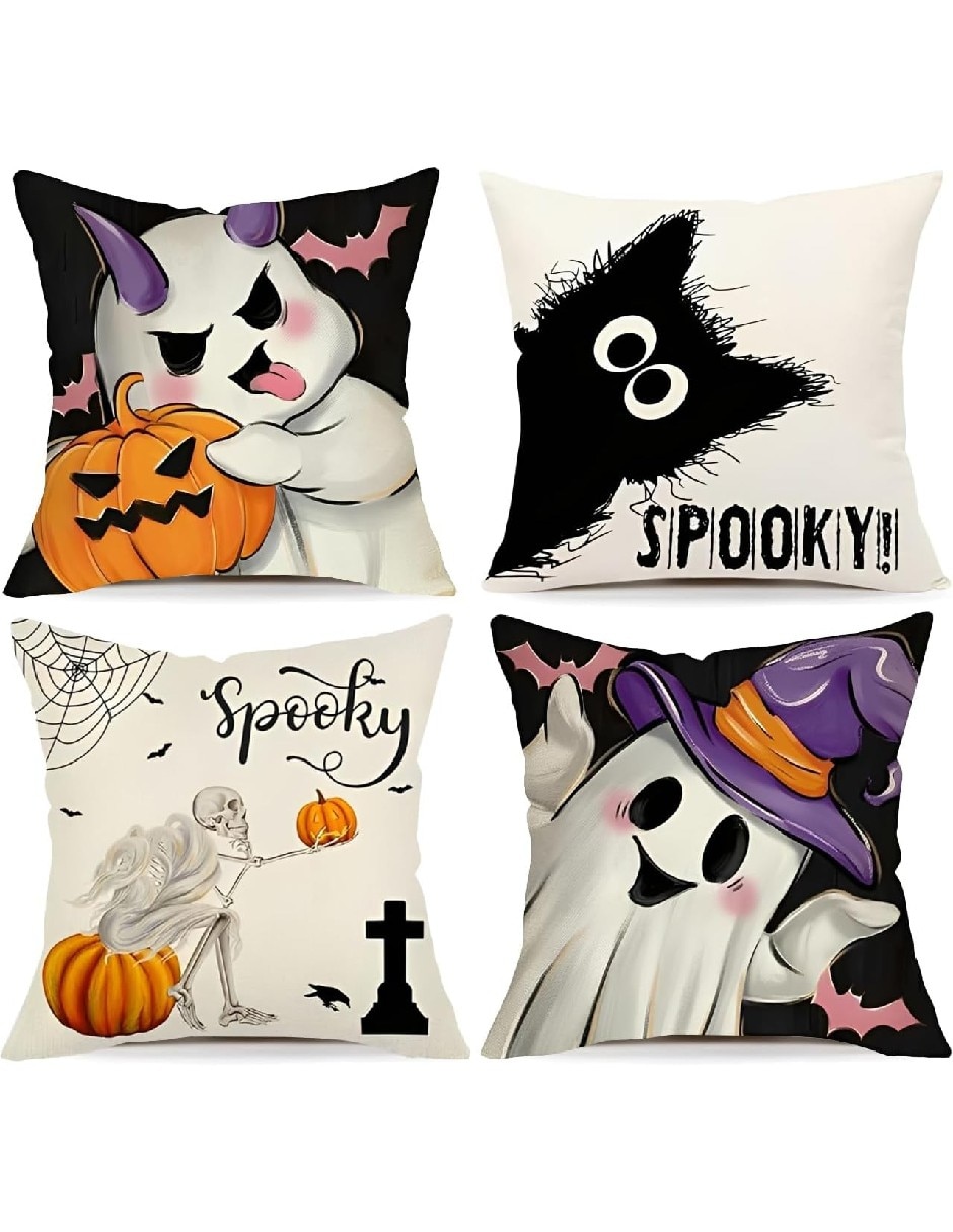 Set funda cojín Halloween