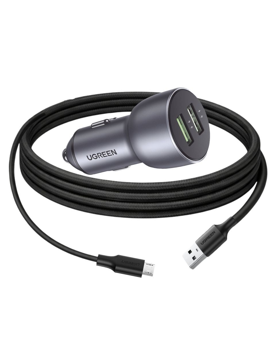 Cargador auto USB tipo A 35 W Cargador auto USB tipo A 35 W