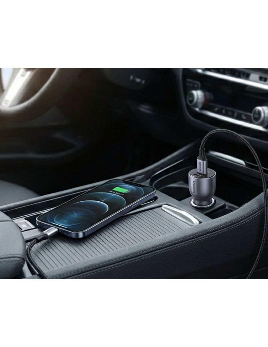 Cargador auto USB tipo A 35 W 4