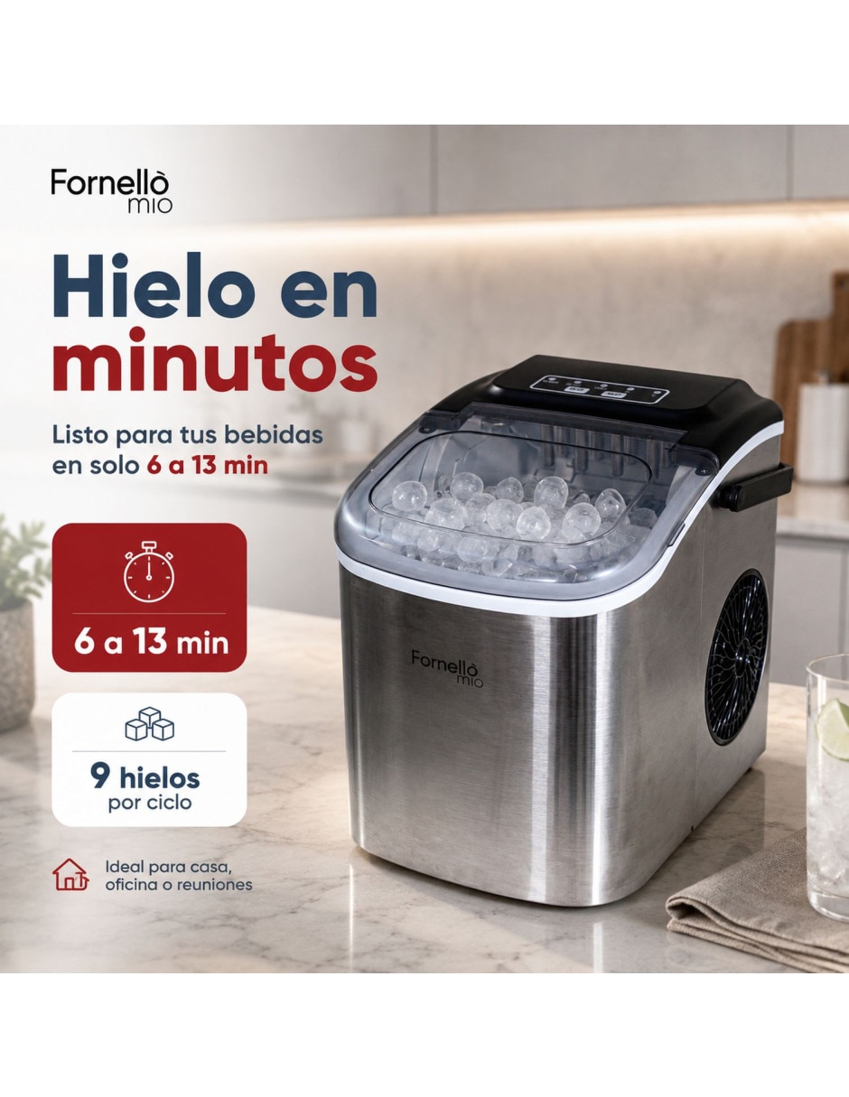 Máquina de hielo mkz-mhielo12kgri 7