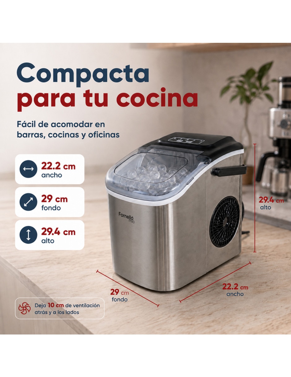 Máquina de hielo mkz-mhielo12kgri 12
