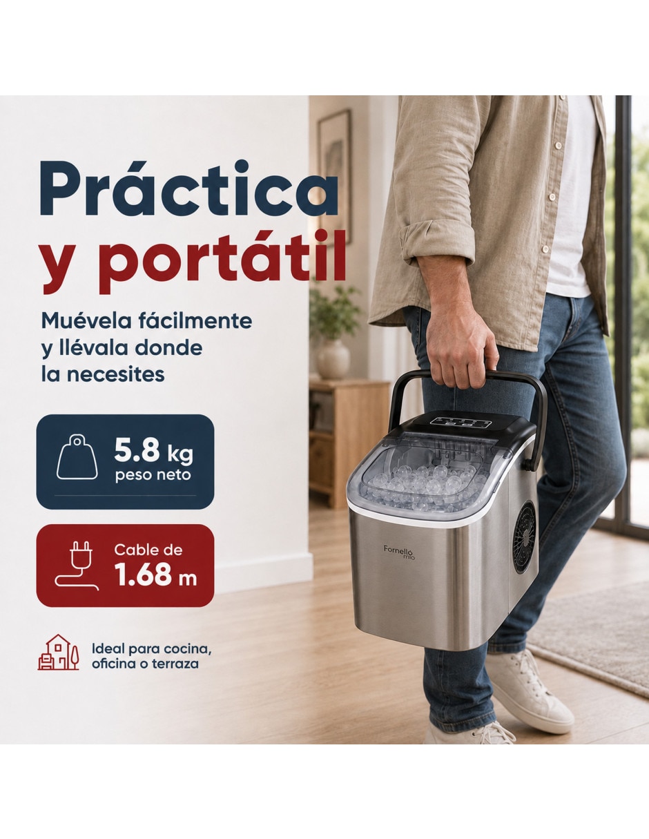 Máquina de hielo mkz-mhielo12kgri 2