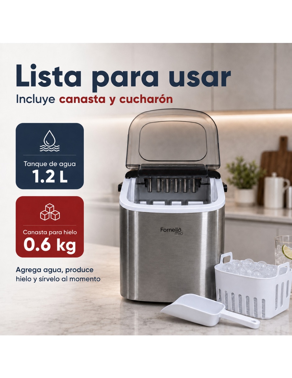Máquina de hielo mkz-mhielo12kgri 10