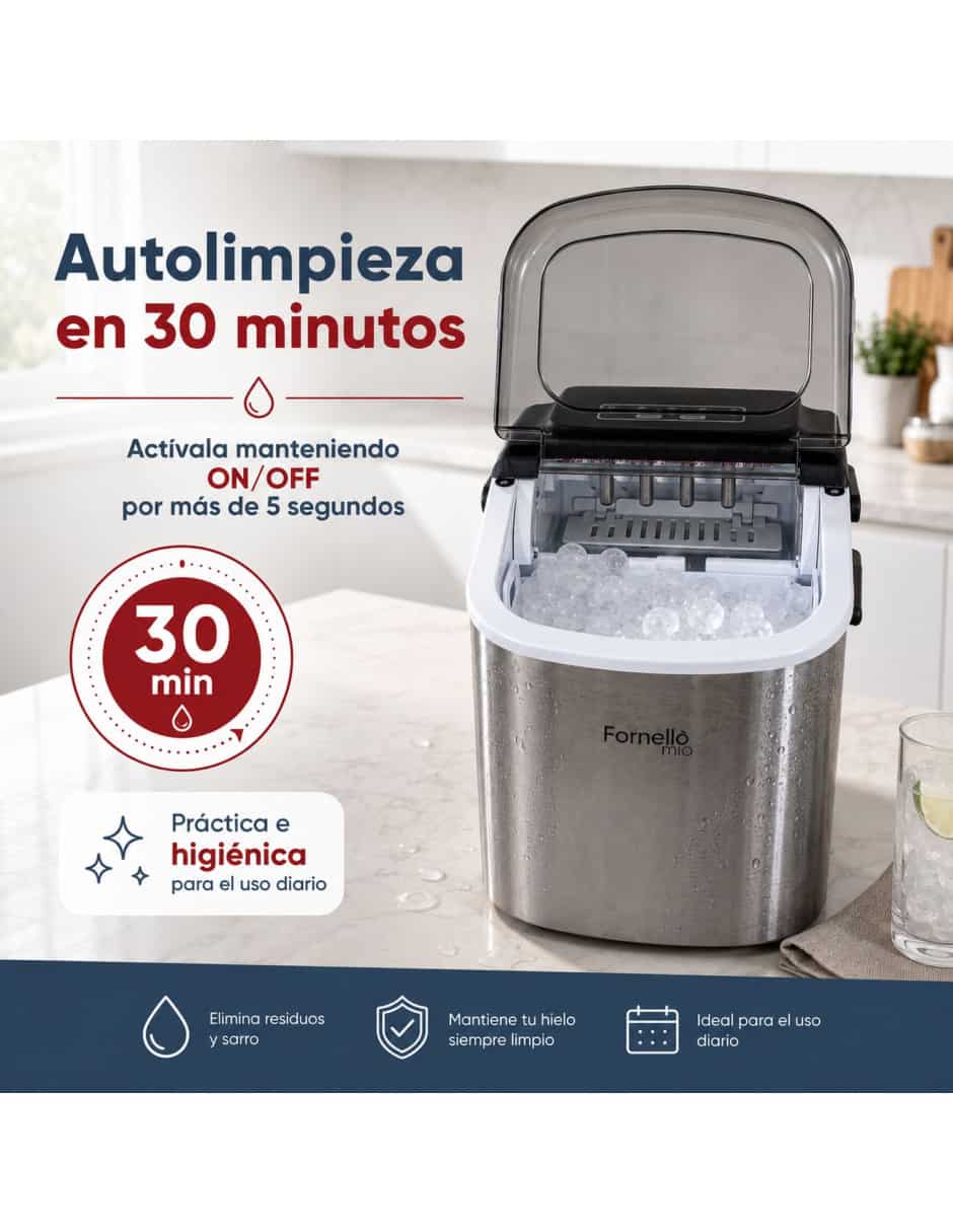 Máquina de hielo mkz-mhielo12kgri 4