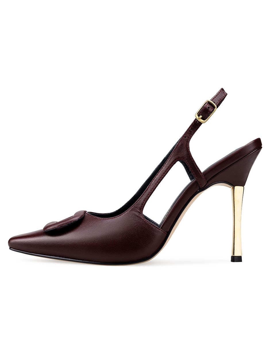 Zapatilla de piel Zapatilla de piel