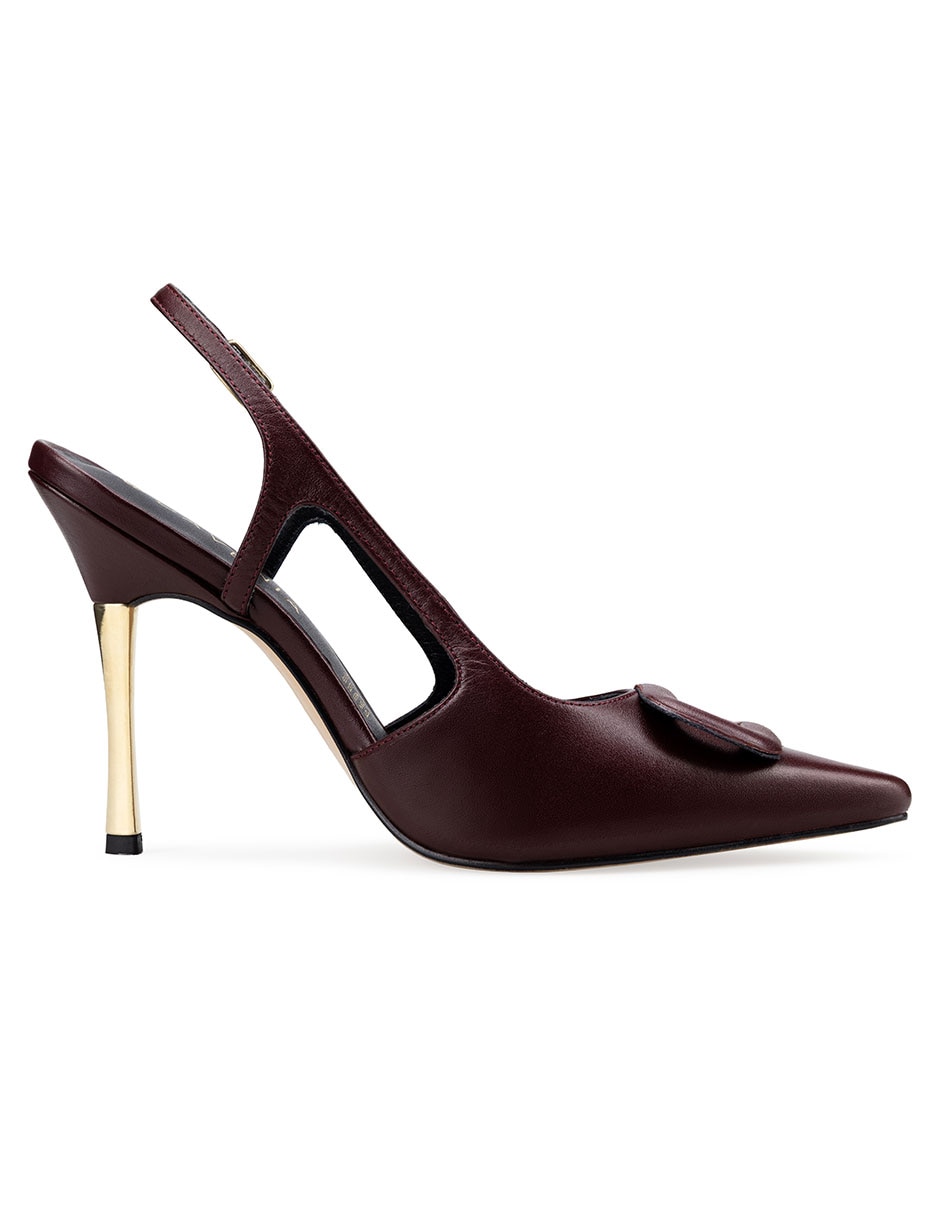 Zapatilla de piel 4