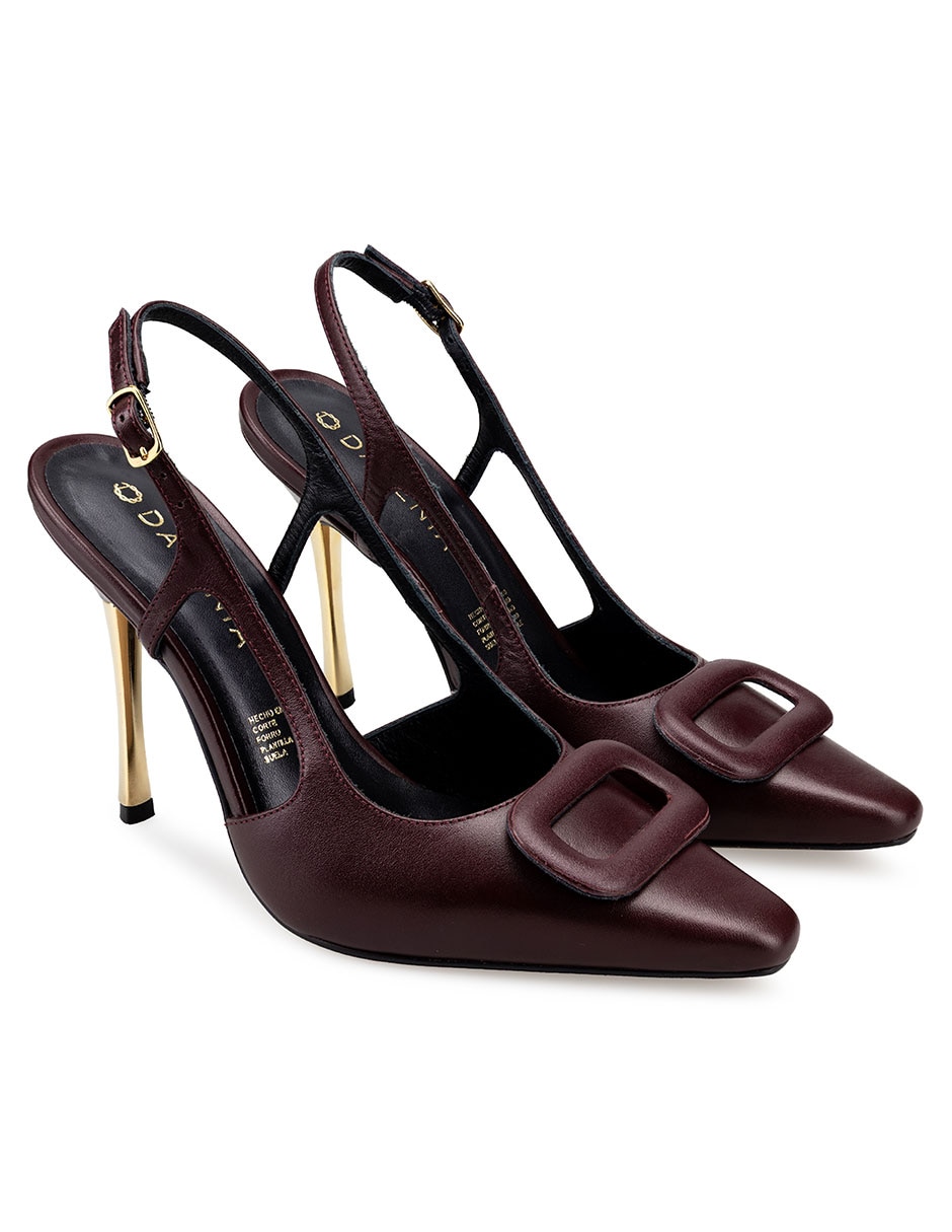 Zapatilla de piel 3