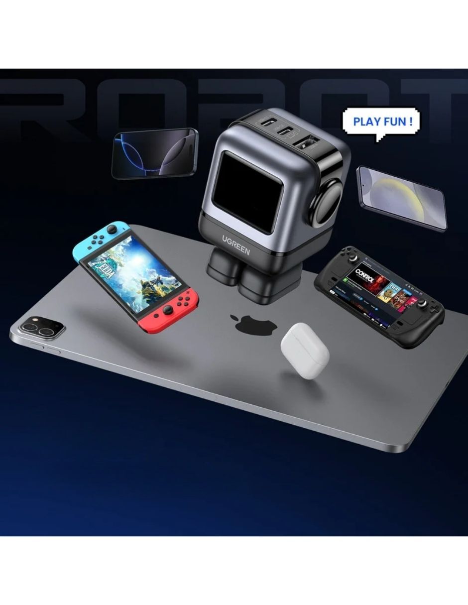 Cargador pared USB + USB tipo C 65 W 5
