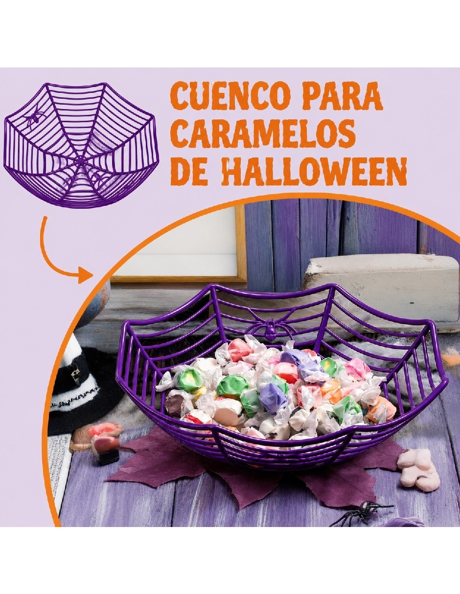 Set botanero Halloween de plástico 2