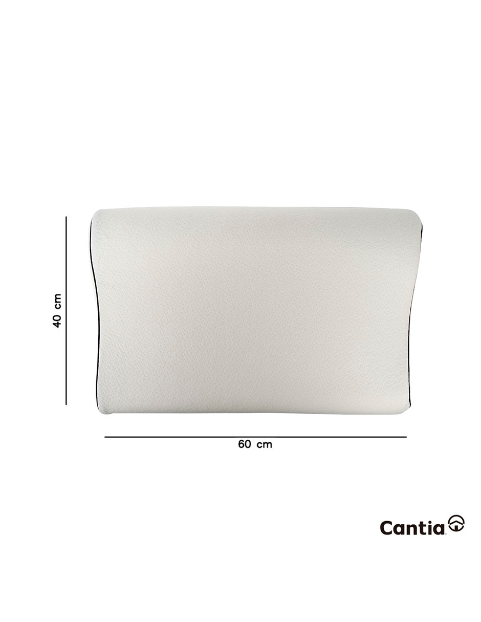 Almohada memory foam firmeza media 6