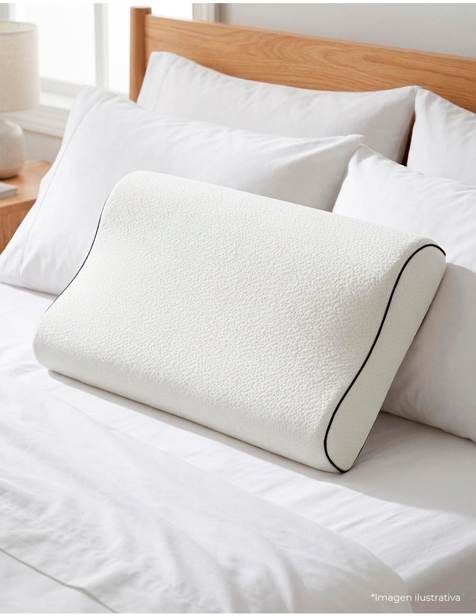 Almohada memory foam firmeza media 2