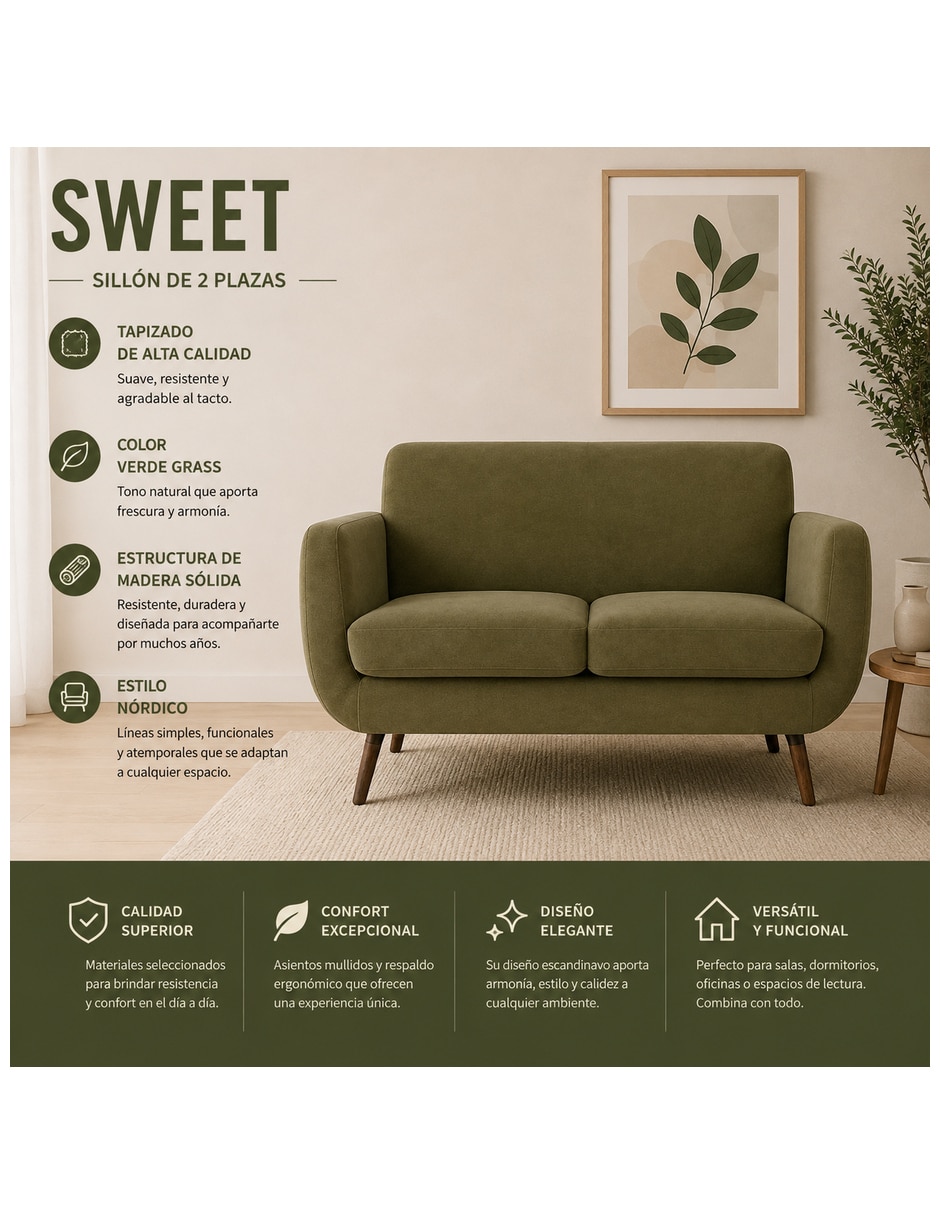 Love seat Sweet 3
