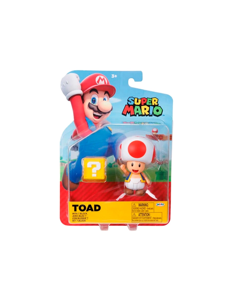 Figura de colección articulada Super Mario Toad Collectors