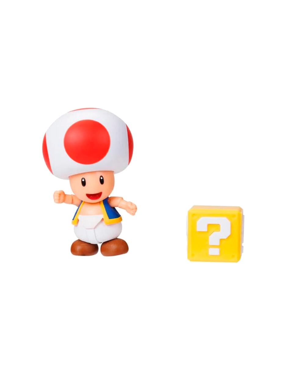Figura de colección articulada Super Mario Toad Collectors