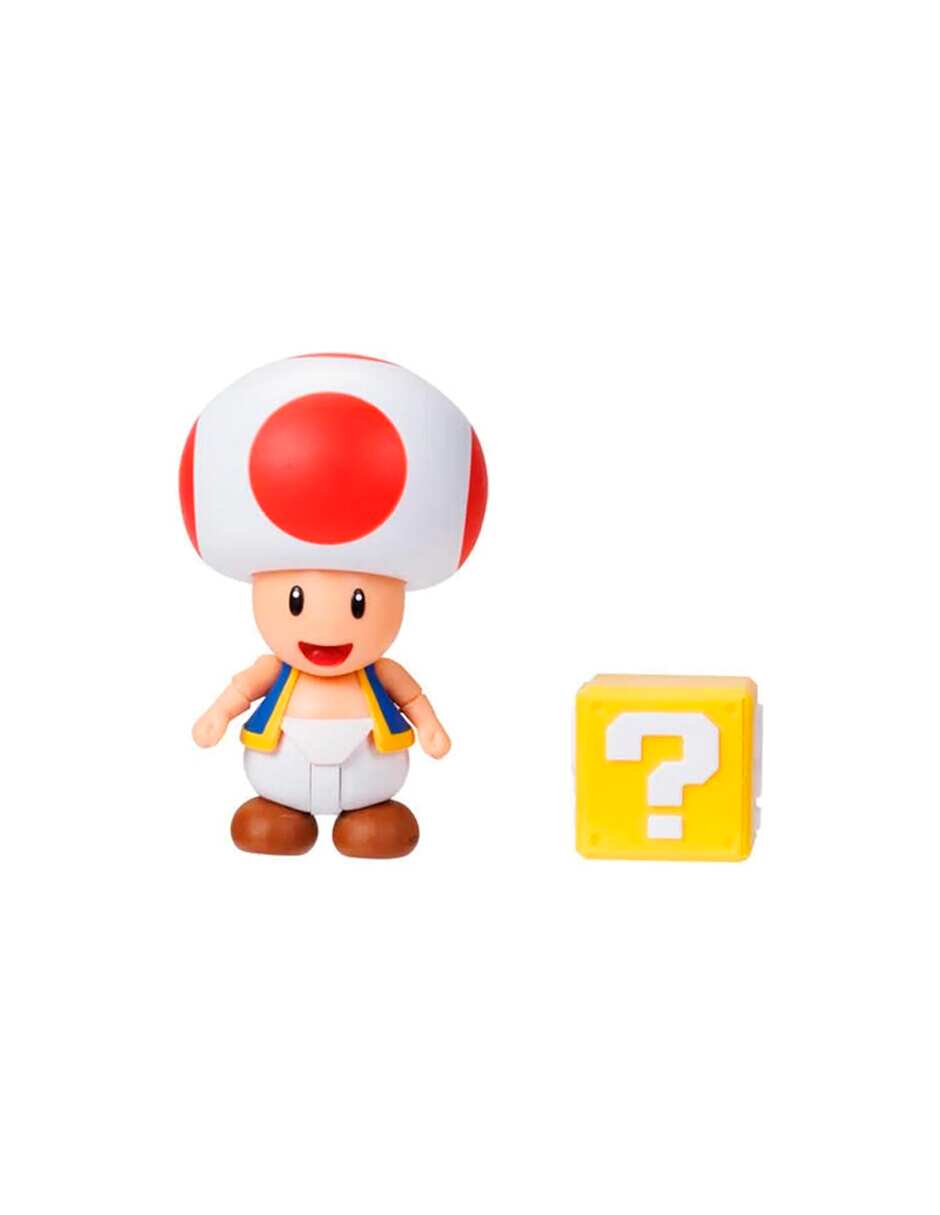 Figura de colección articulada Super Mario Toad Collectors