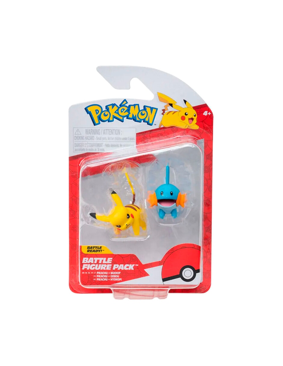 Figura de colección Pokémon Pikachu Collectors 2 en 1