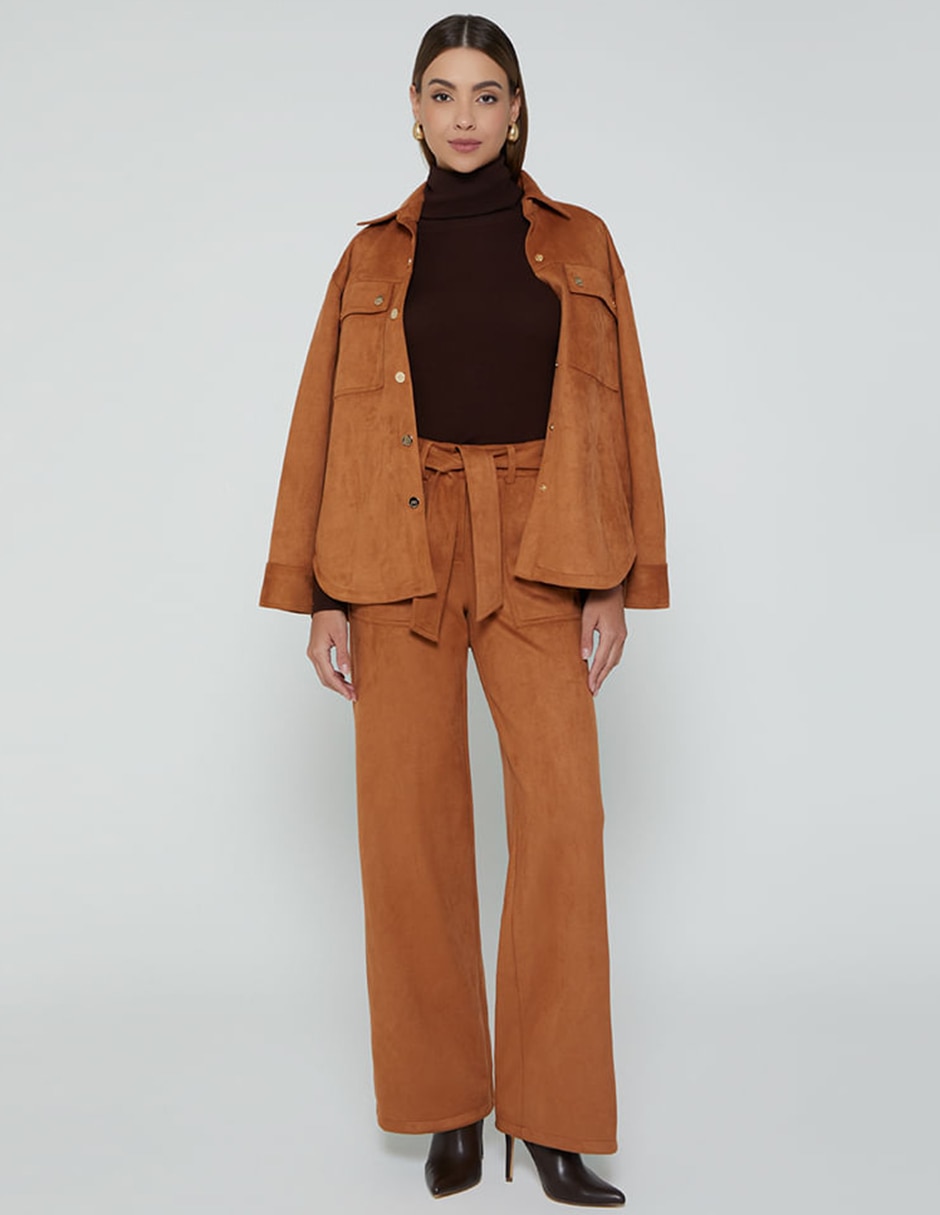 Pantalón recto para mujer 4