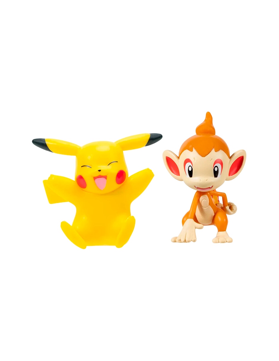 Figura de colección Pokémon Chimchar Collectors 2 en 1