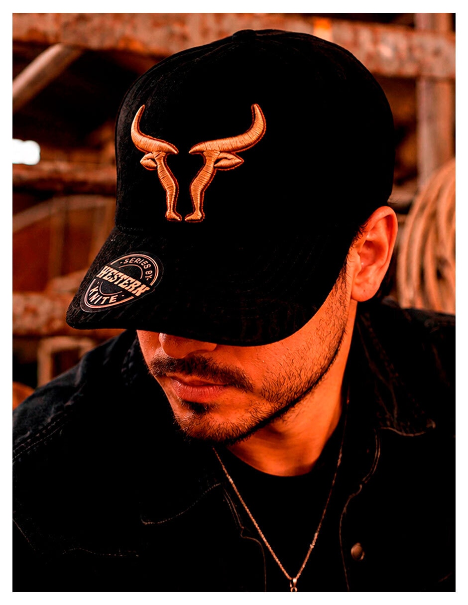 Gorra visera curva velcro casual para hombre 6