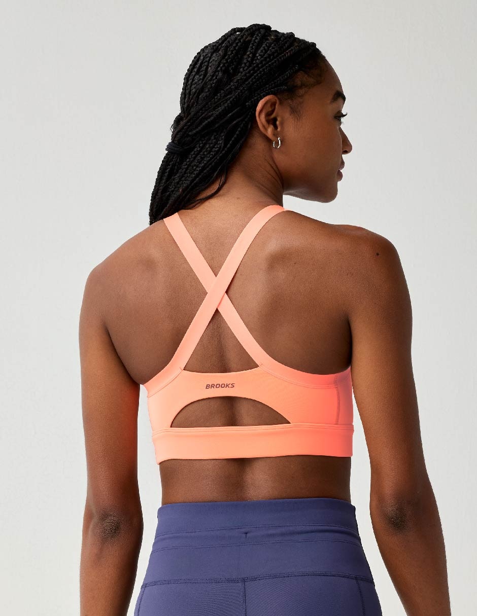 Top deportivo Luxe Strappy Bra para correr mujer 2