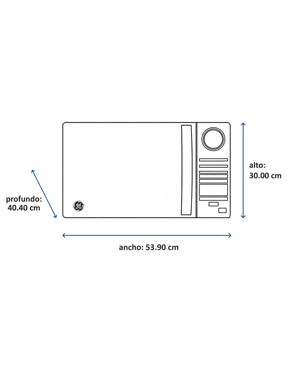 Horno de microondas con grill modelo air fry 1.1 pies