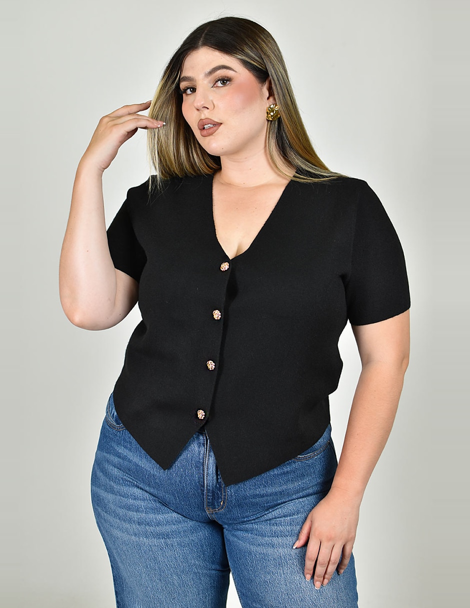 Blusa manga corta para mujer Blusa manga corta para mujer