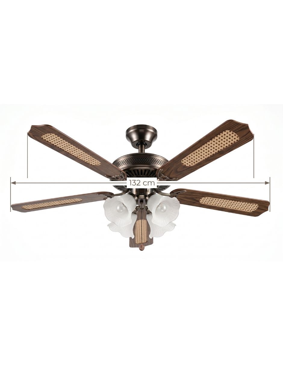 Ventilador de techo 6 velocidades 4