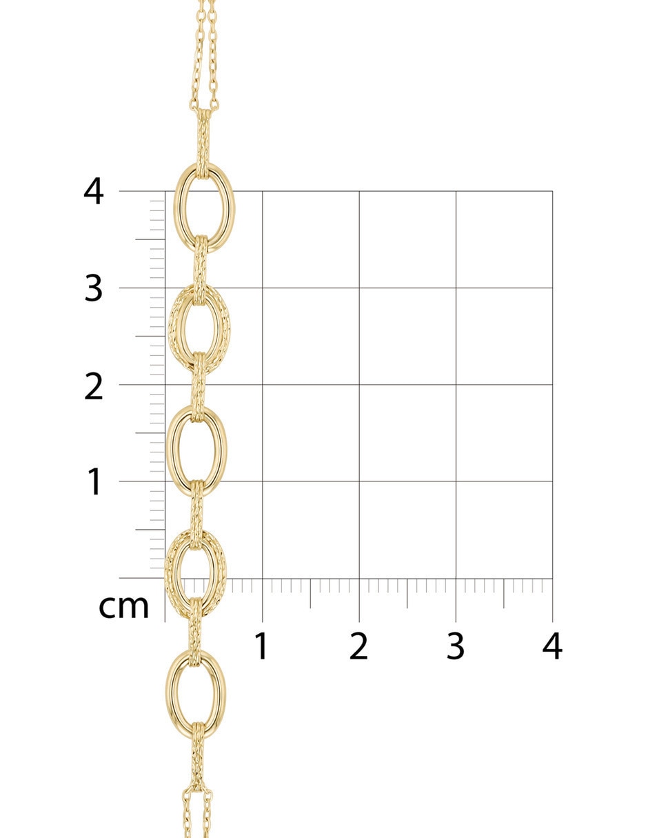 Pulsera de oro amarillo con 10 k 5