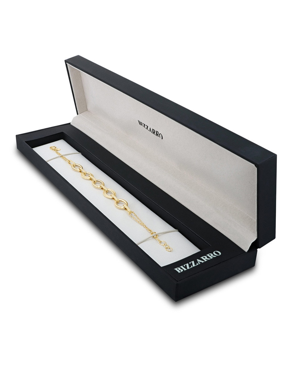 Pulsera de oro amarillo con 10 k 2
