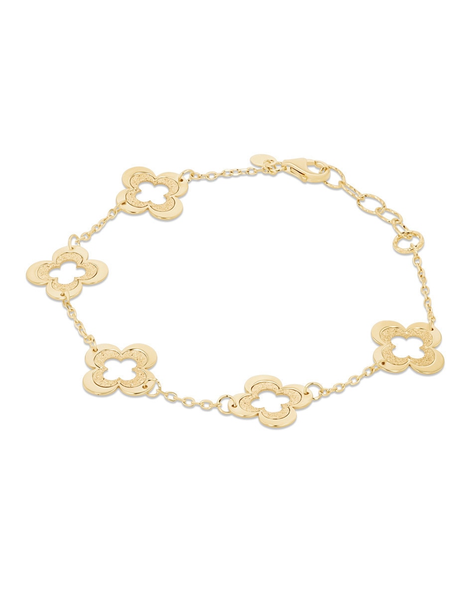 Pulsera de oro amarillo con 10 k 4