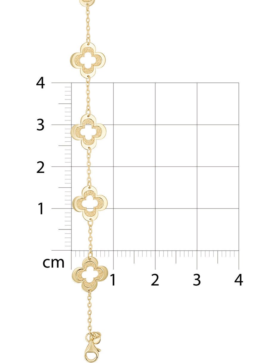 Pulsera de oro amarillo con 10 k 5