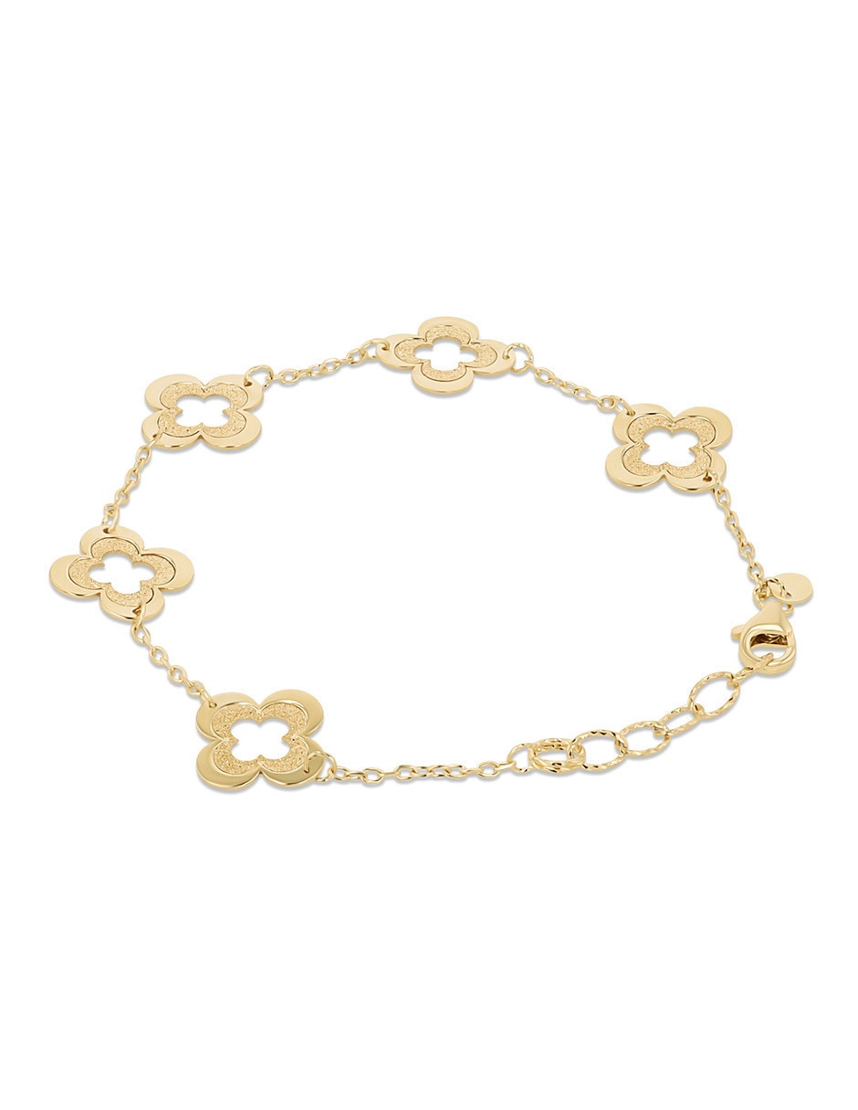Pulsera de oro amarillo con 10 k 3