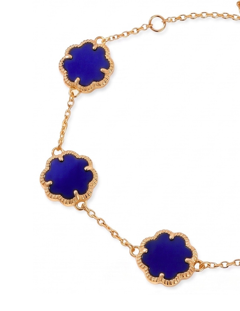 Pulsera de metal con 18 k aurore 3