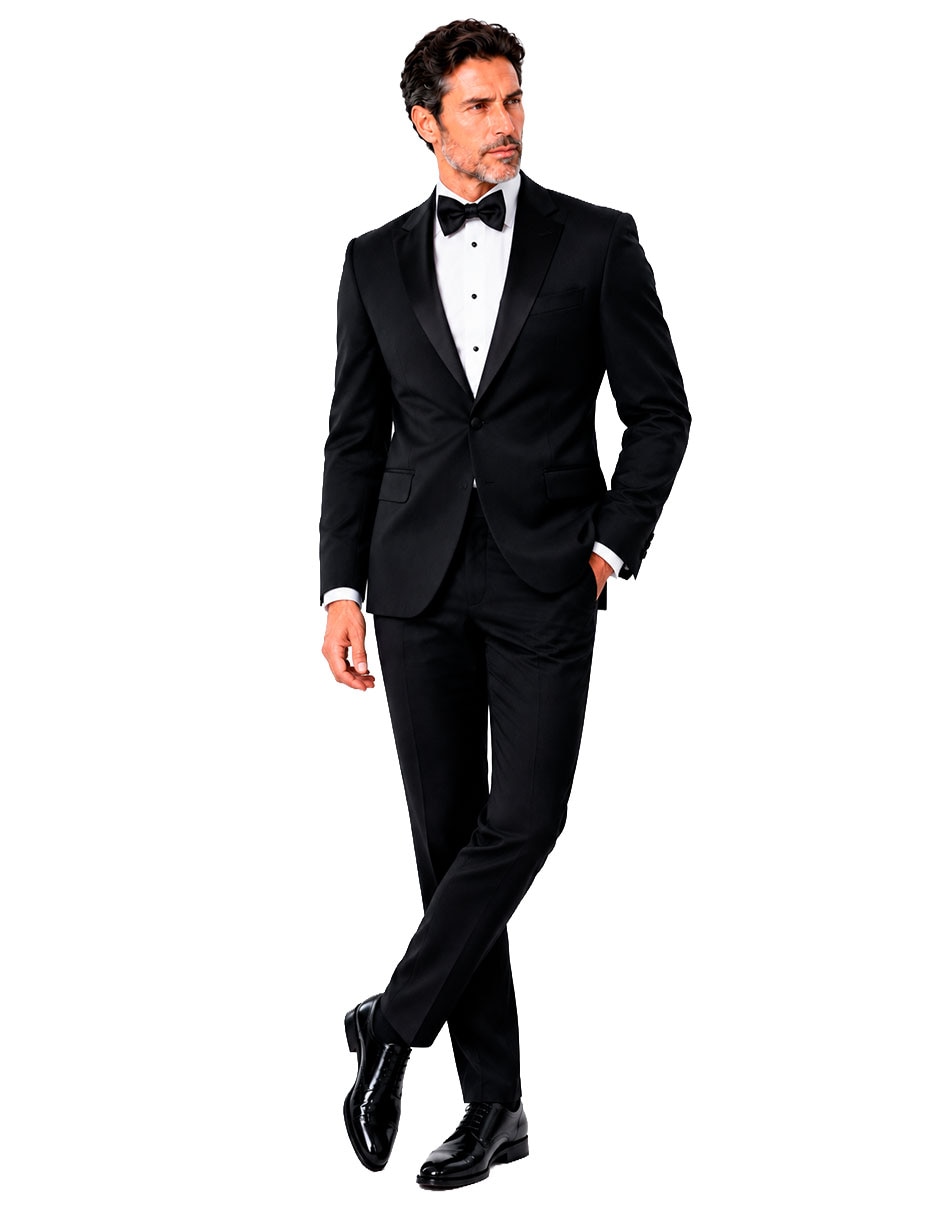 Traje de 2 piezas esmoquin etiqueta