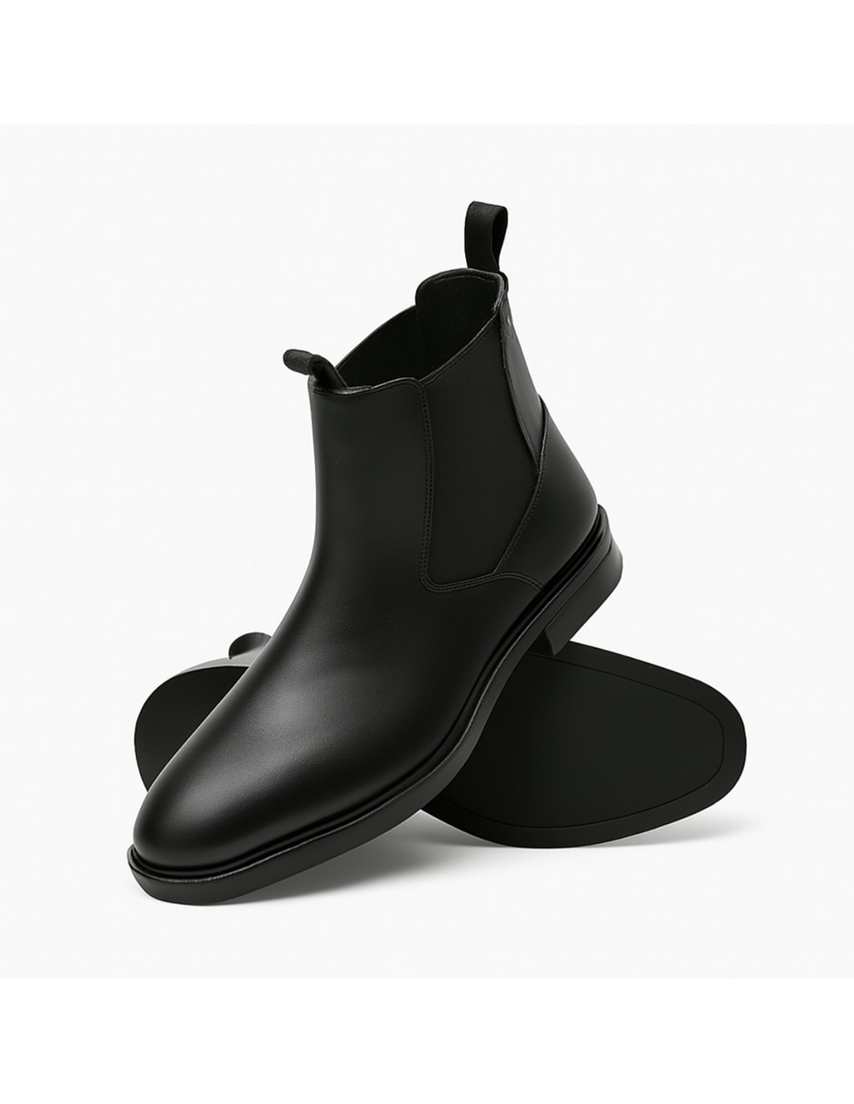 Bota chelsea 2 de piel para hombre 4