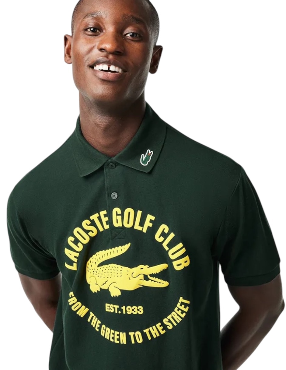 Playera cuello para hombre