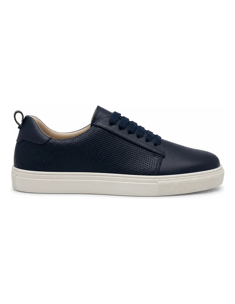 Tenis de piel para hombre 5