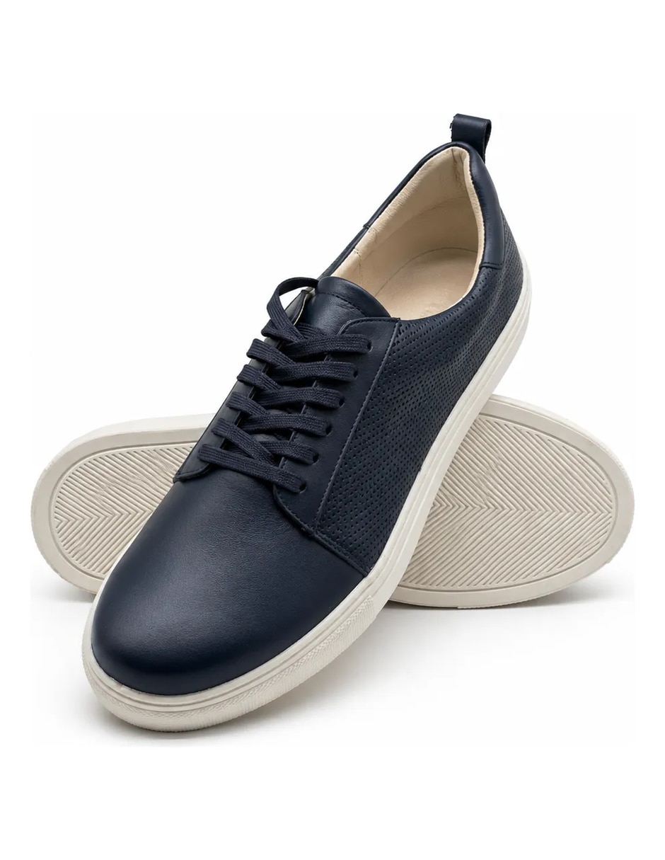 Tenis de piel para hombre 6