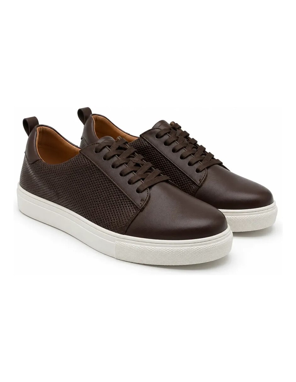 Tenis de piel para hombre 2