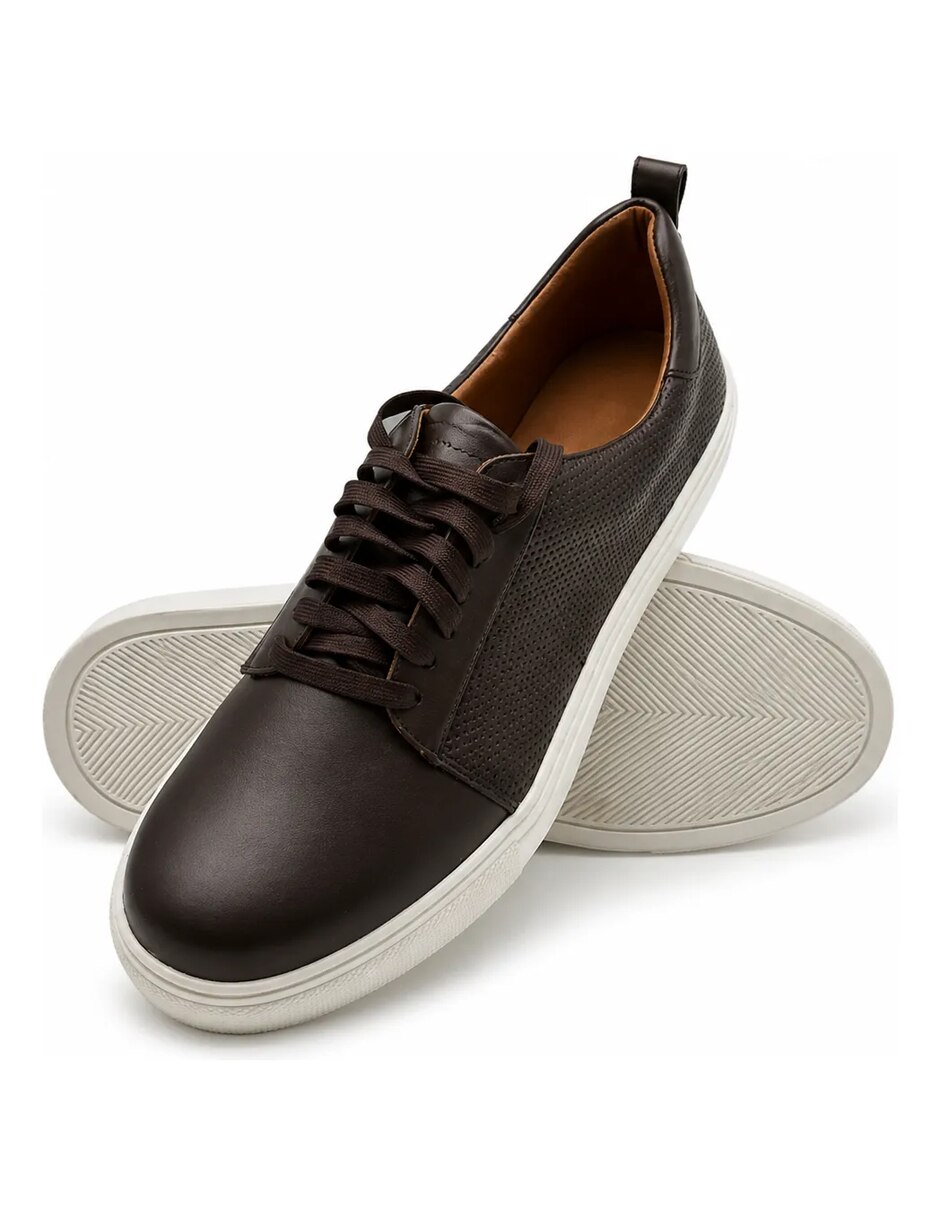 Tenis de piel para hombre 3