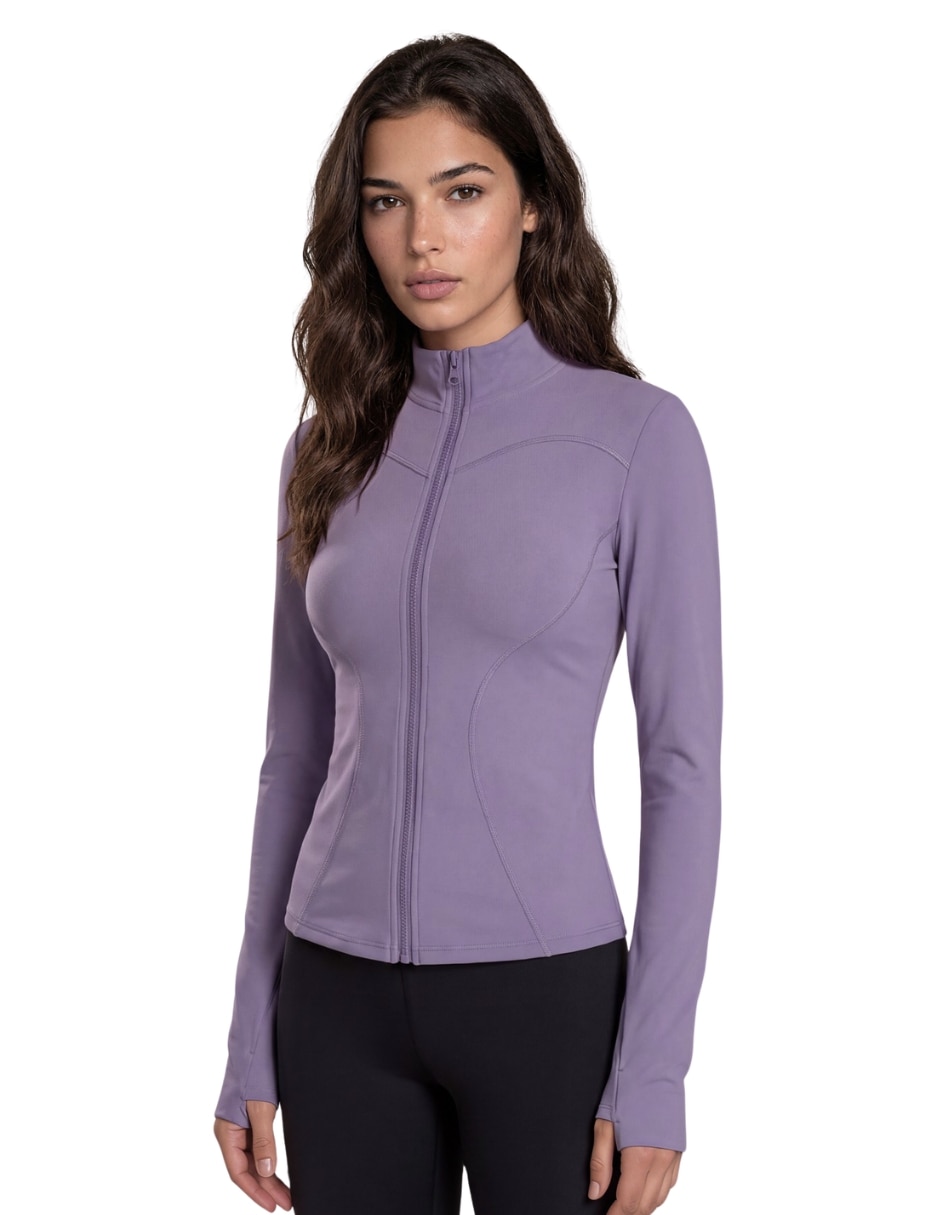 Chamarra para entrenamiento active activewear de mujer 5