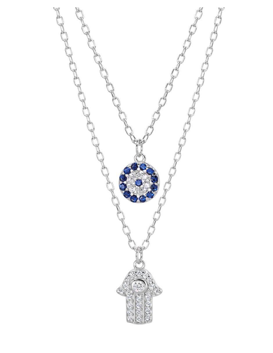 Collar con dije de plata p 925