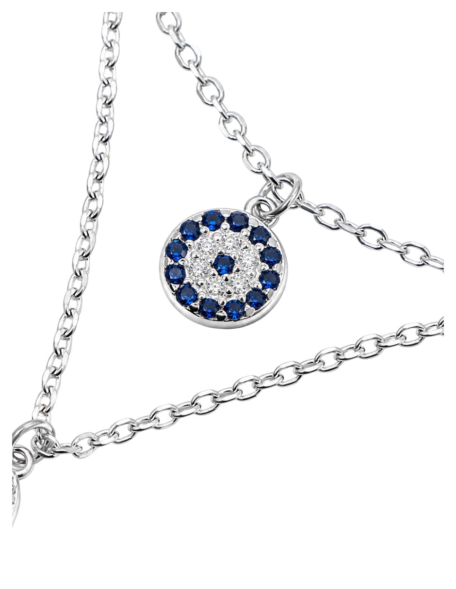 Collar con dije de plata p 925 5