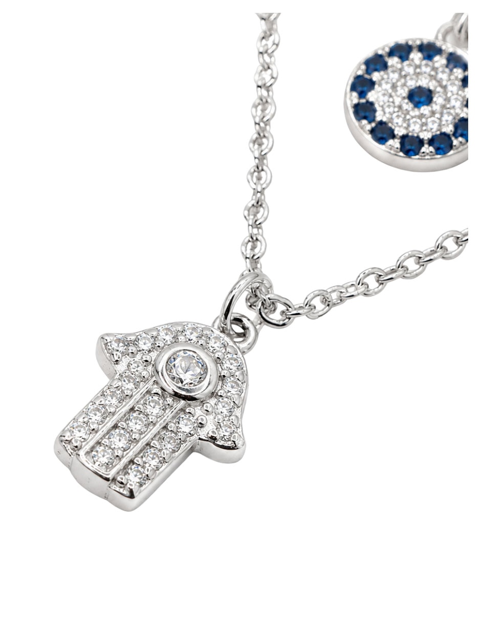 Collar con dije de plata p 925 4