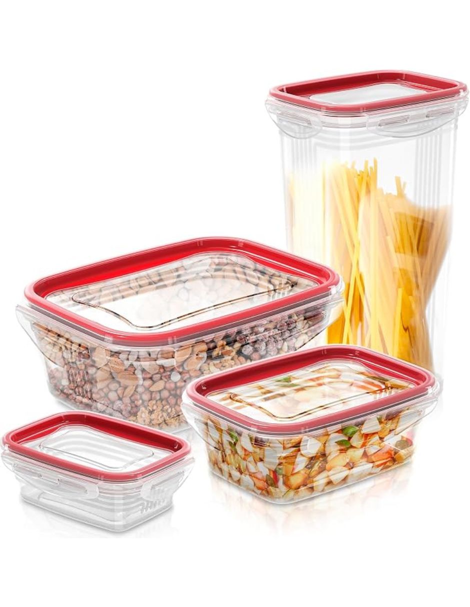Kit de contenedores de plástico 4 piezas 1