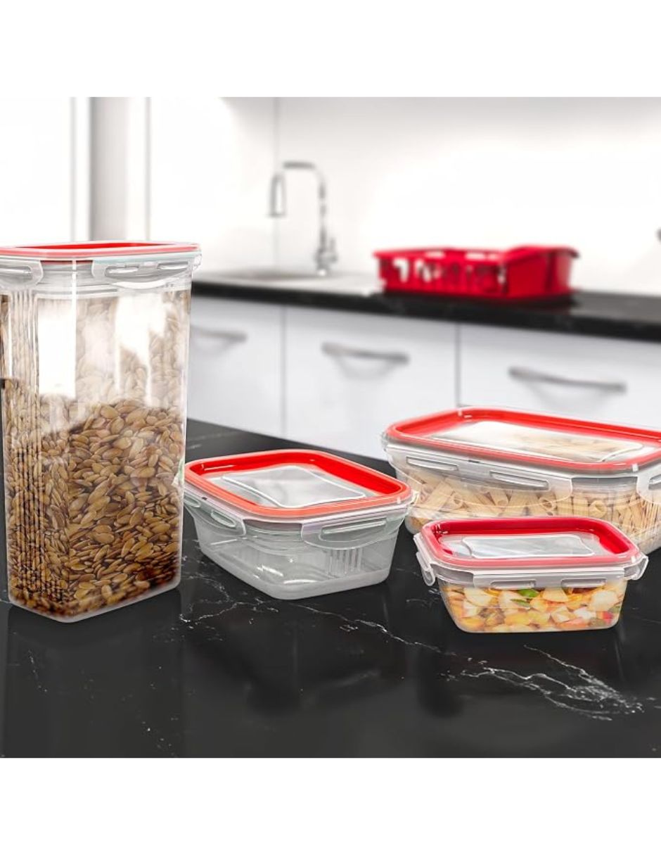 Kit de contenedores de plástico 4 piezas 2