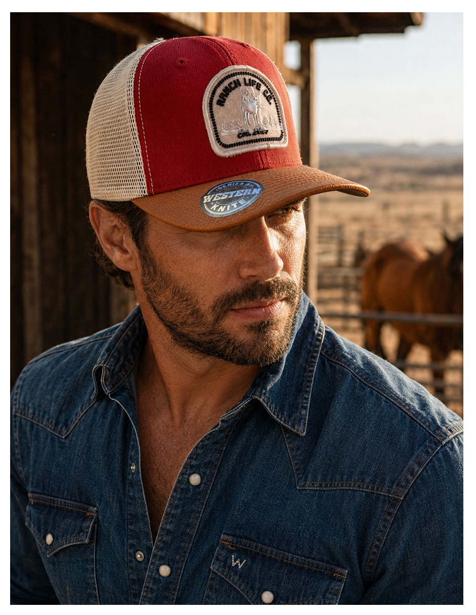 Gorra visera curva snapback casual para hombre 6