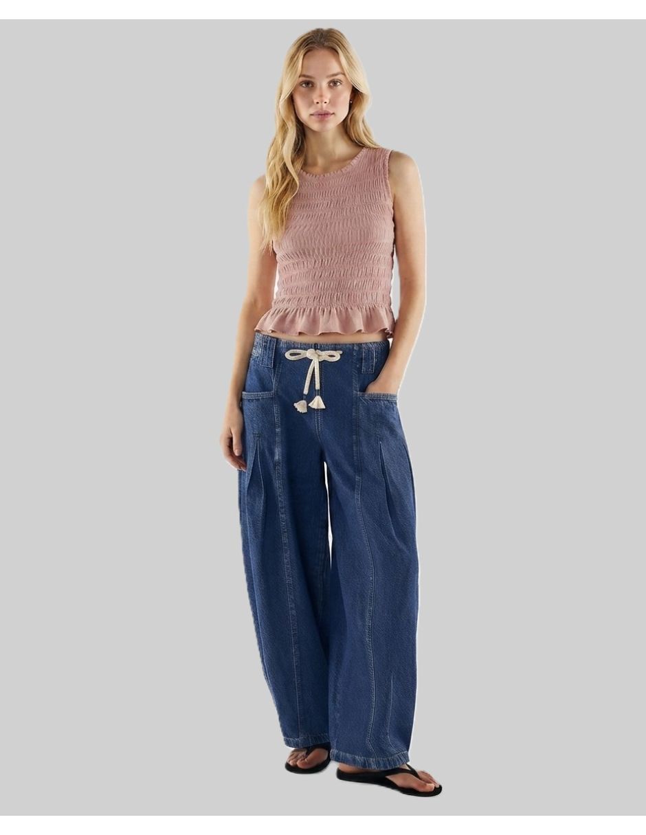 Jeans relaxed boyfriend para mujer 1