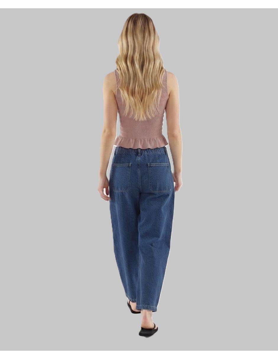 Jeans relaxed boyfriend para mujer 2