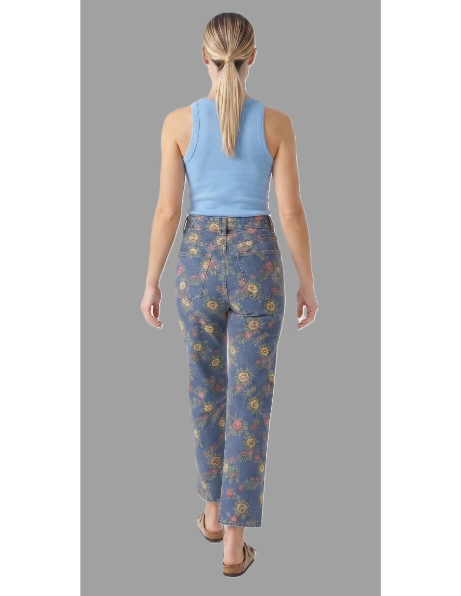 Jeans relaxed boyfriend para mujer 4